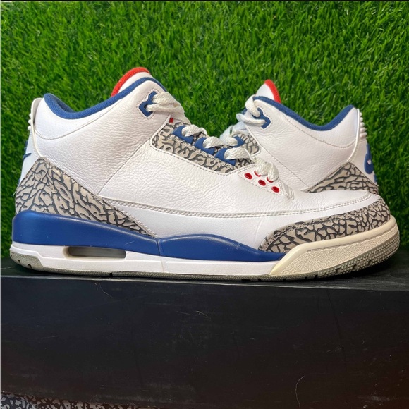 True Blue Air Jordan 111 Og 2001 Release Air Jordan Retro III Kids